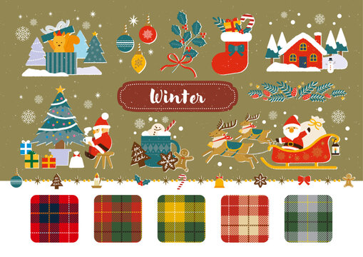 クリスマス」無料ラインスタンプ サンタクロース おつかれさまLINEスタンプ無料フリーダウンロード