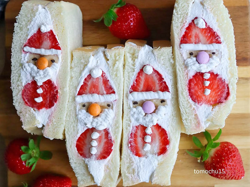 ☆いちごサンタさん☆ by とむきーふぁクックパッド簡単おいしいみんなのレシピが392万品