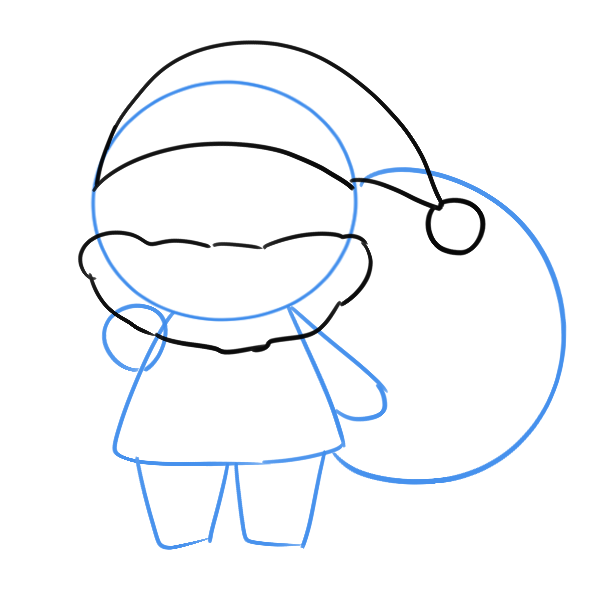 簡単！ クリスマスイラストの描き方サンタさん、雪だるまetc. iPad＆procreate