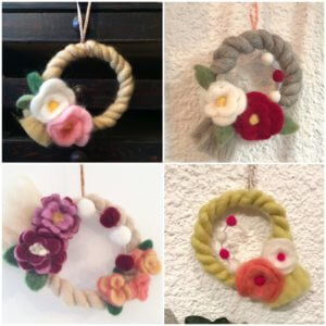 12支 集合 円形タイプ 辰年 タペストリー 正月飾り フェルトリース 干支Buyee日本代購服務於Mercari購物