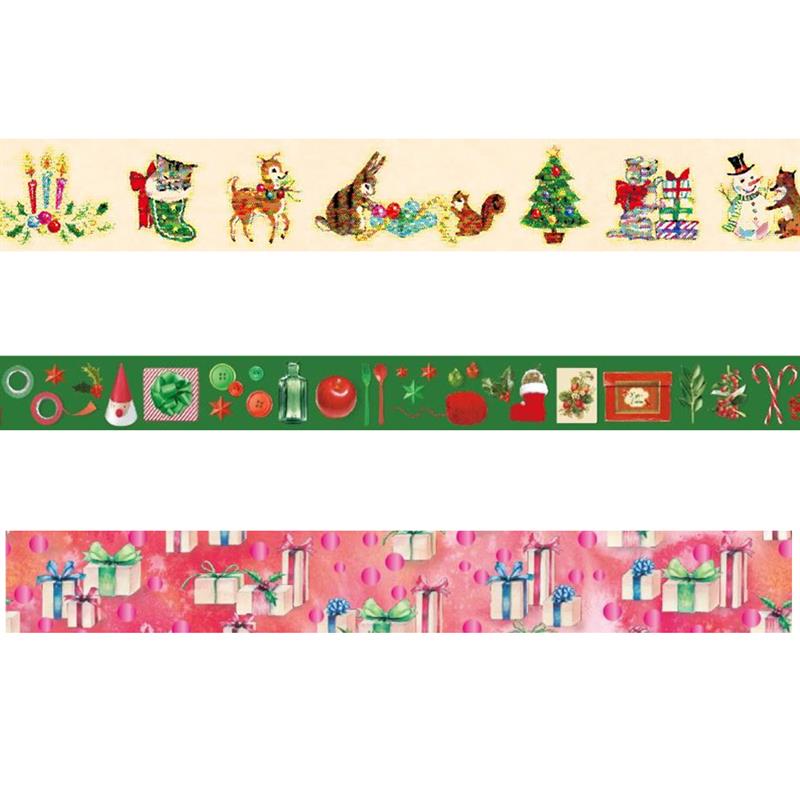 マスキング テープ Pompon - bunch フラワー メール便可能 南国 モチーフ ラッピング 招待状 クリスマス カード 年賀状 手紙クラフト マステ 夜景 ネイビー 花 : アトリエ阿友美 - 通販 - Yahoo!ショッピング