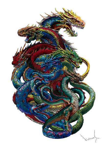 2024年辰年の年賀状デザイン募集パピアプラッツBASE店