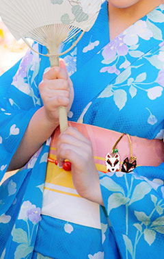 ROSSOの浴衣で夏を楽しむ。〜着方から大人女性に似合う帯アレンジ3〜 – URBAN RESEARCH MEDIA