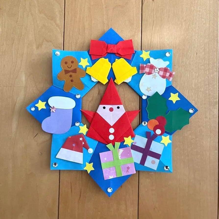 簡単に作れる折り紙のクリスマス飾りレシピ集♪ サンタやトナカイ、ツリーまで！Craftie Style