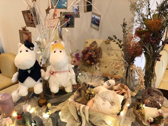 豪華❤︎ウェルカムスペース 冬婚 クリスマス婚 ペーパーアイテムプレゼント