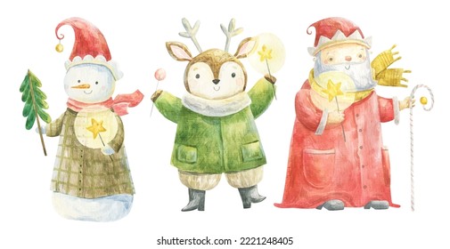 クリスマスの飾り付けをするかわいいねこのキャラクターの手書き風イラスト Stock VectorAdobe Stock