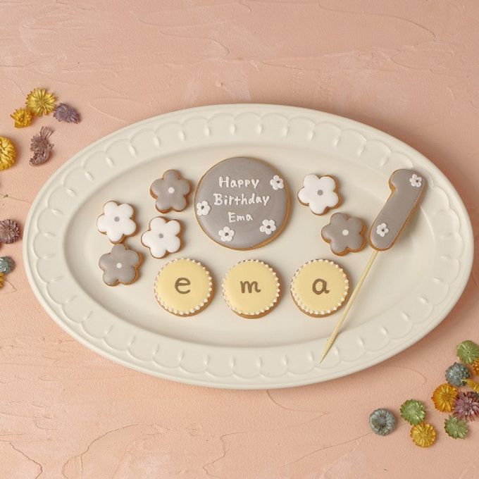 1歳誕生日祝いに♪超おしゃれなアイシングクッキーたまひよ