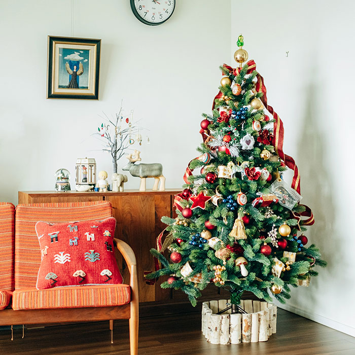 g11649高さ90cm Rovaniemi オーナメント付きクリスマスツリー クリスマスツリー家具・インテリア通販は家具350 公式