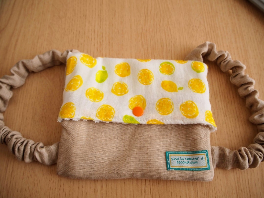 夏のお弁当に ゴム付き保冷剤ケースの作り方２パターンの作り方