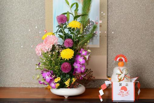 お正月の生け花 和室や床の間におすすめの盛花お花選びのコンシェルジュ