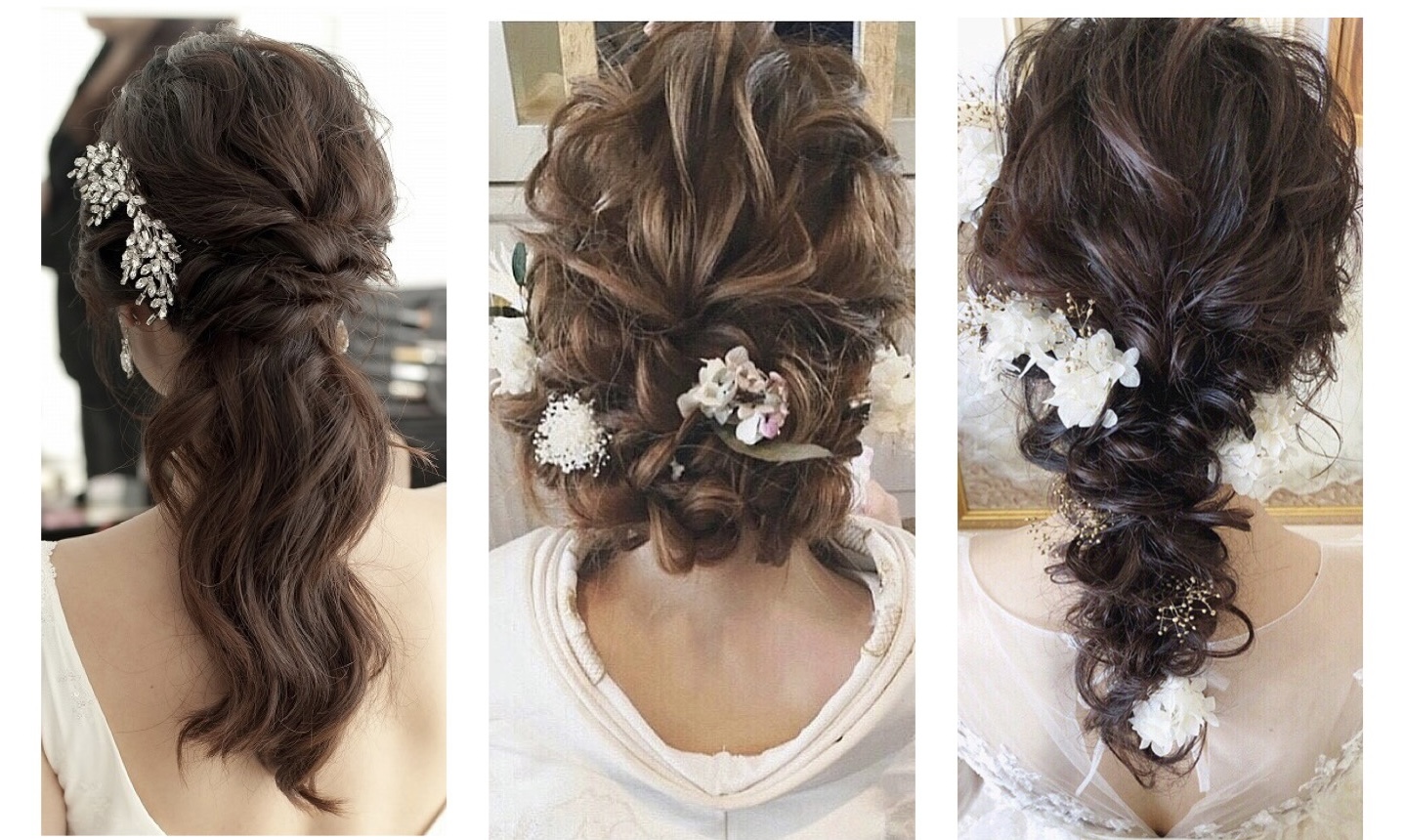 花嫁ヘアスタイル2024！ウェディングドレスに合う髪型を徹底解説！コラムアトリエはるか公式サイト