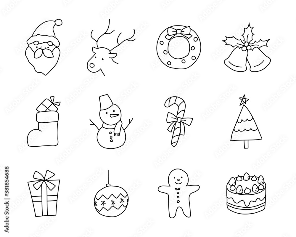 トナカイ・クリスマス 可愛いイラスト フリー素材 – アイコン・イラストダウンロードサイト OWL STOCK -オウルストック