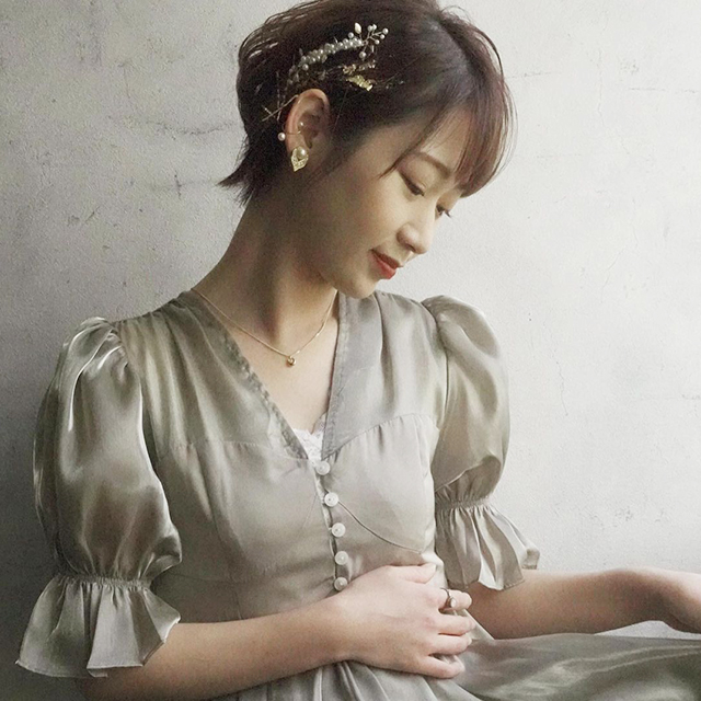 ショートボブの結婚式お呼ばれアレンジ、短くても華やかな 11のやり方美的.com