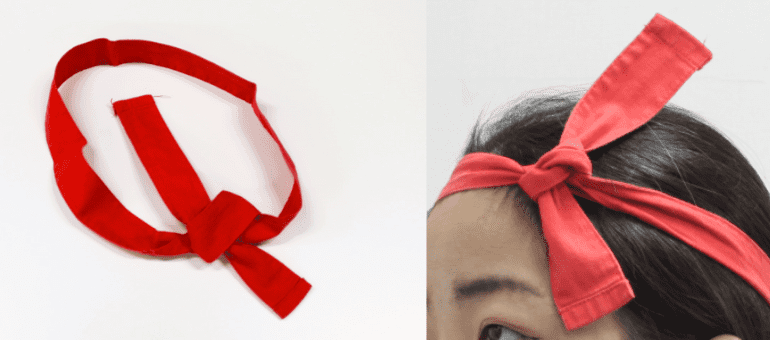 ねじり棒はちまきを使ったお祭り女子ヘアアレンジ集 - 粋に祭りに参加するための祭塾