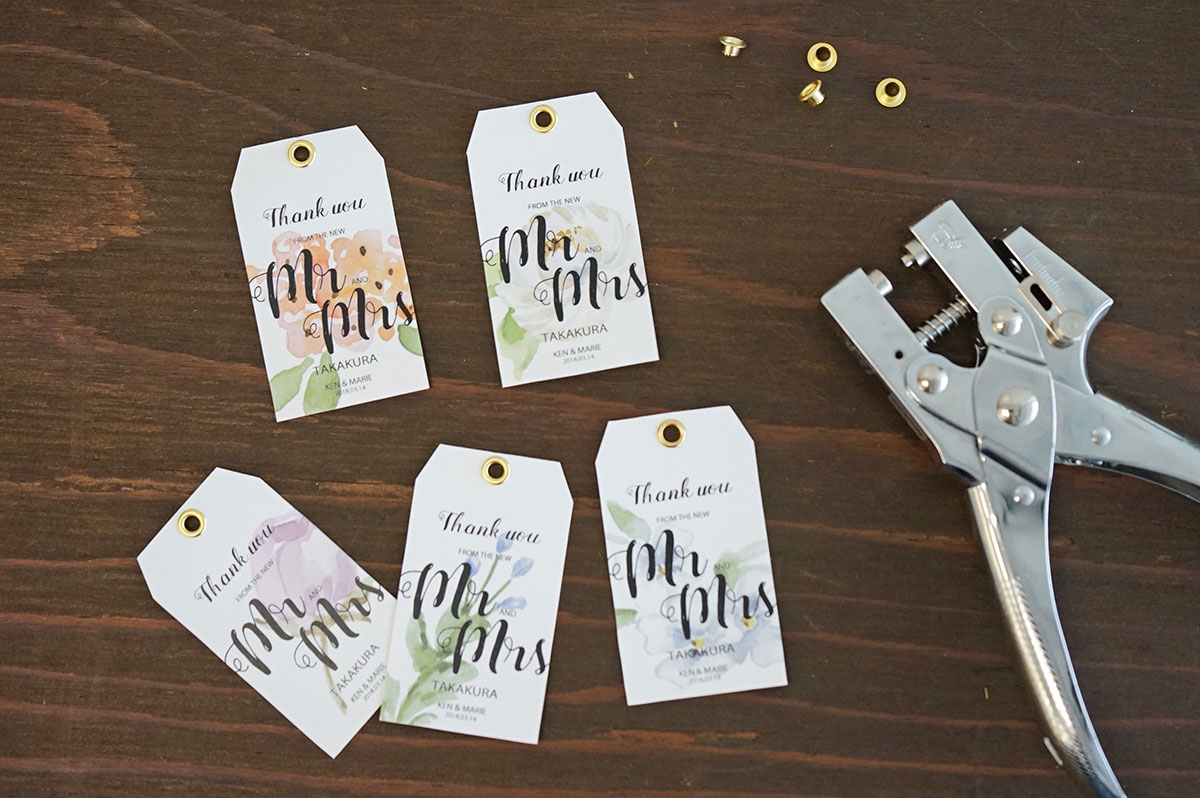 感謝の伝わる例文も！結婚式の手作りサンクスカードの作り方 - コロナ禍で結婚式を挙げたアラサーあざらしの節約卒花ブログ