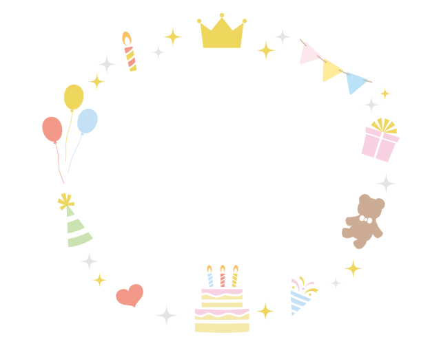 フルカラーの誕生日フレーム バナー カード ベクトルイラスト画像とPNGフリー素材透過の無料ダウンロード - Pngtree