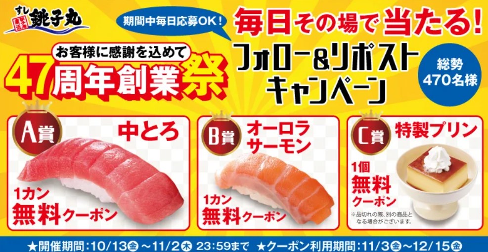 すし銚子丸 6月20日 金 より、グランドメニューが変わります！株式会社銚子丸のプレスリリース