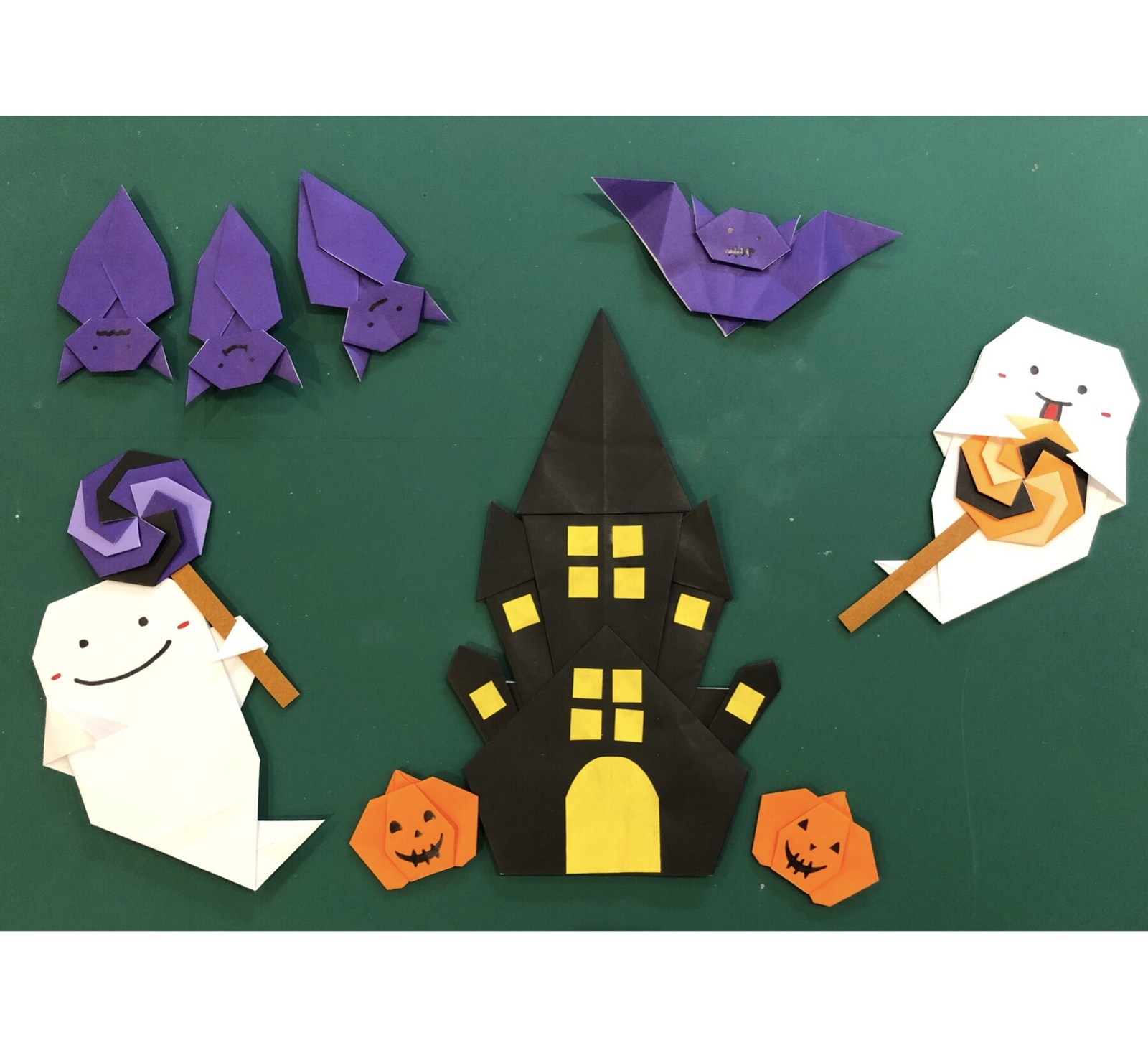 ハロウィン コウモリ お城 壁面 寝相アート マンスリーフォト その他素材 minju 通販 14293922Creema クリーマ