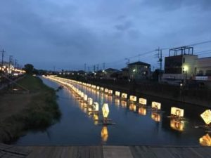 第29回 古利根川流灯まつり から近くて安い駐車場特Pとくぴー