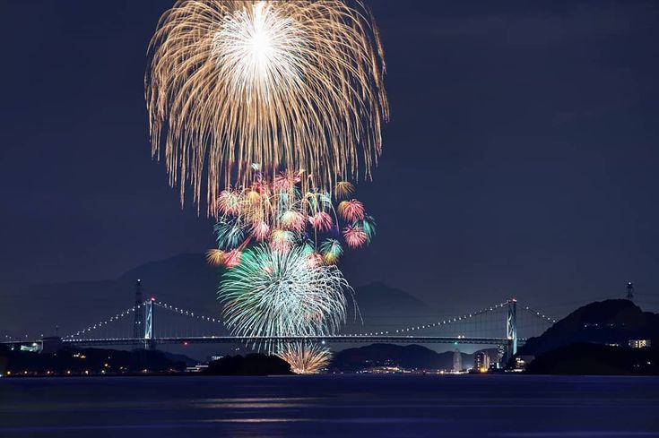 残り2席 ＜8 13 水出発＞「関門海峡花火大会2025」 下関側 団体バス特別観覧エリアへご案内します格安ベストワンバスツア