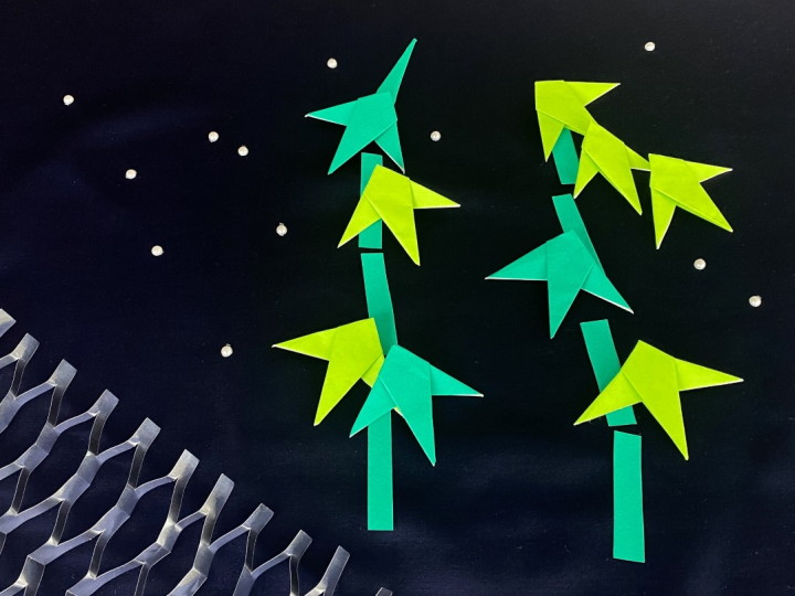 68cm七夕飾り笹 3本セット～ イベントグッズ・イベント用品