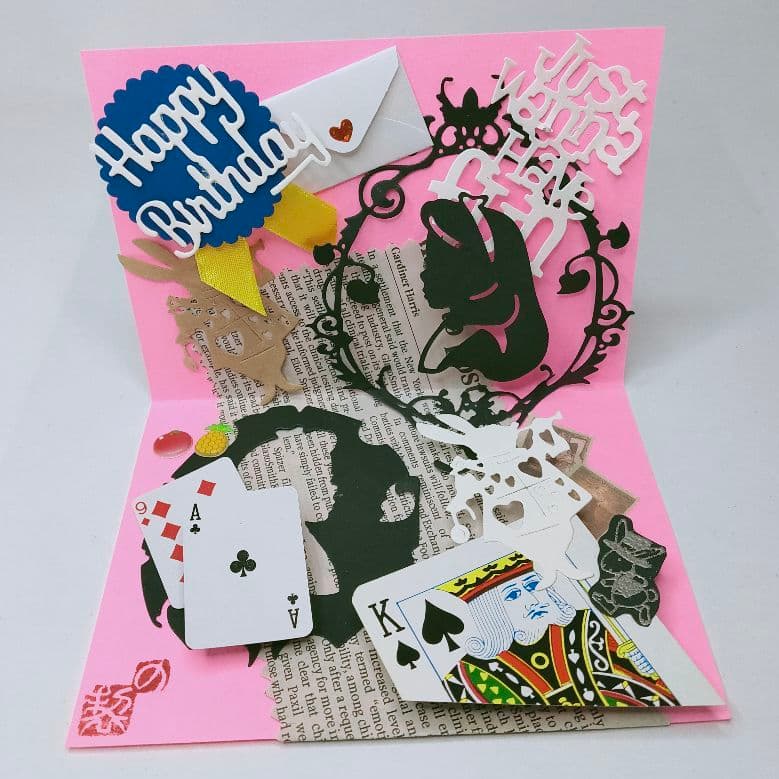 Amazonディズニー くまのプーさん 手作りバースデーカード 4歳 無料配送グリーティングカード文房具・オフィス用品