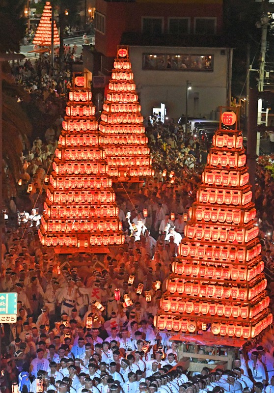 ユネスコ無形文化遺産登録・国指定 戸畑祇園大山笠行事 - 北九州市