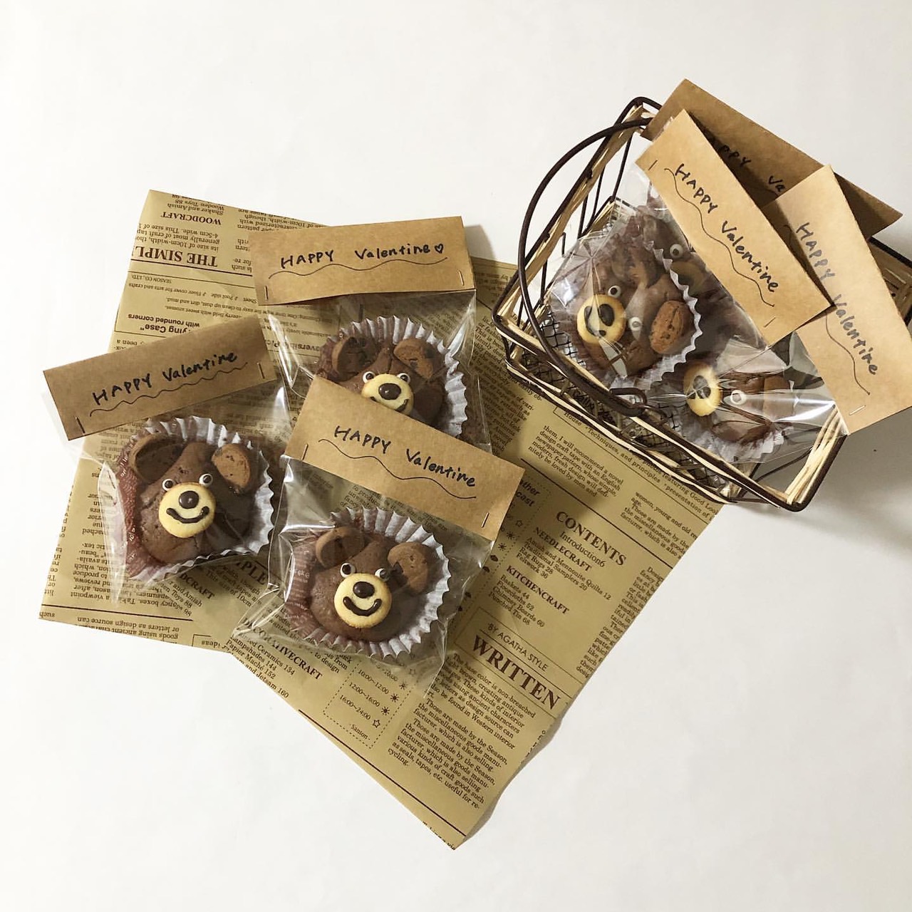 バレンタインラッピング おしゃれなアイデア満載お菓子・パン材料・ラッピングの通販 cotta＊コッタ