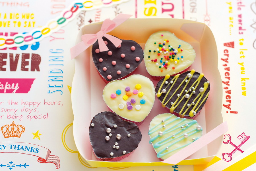 バレンタインにぴったりのパリトロカップチョコ