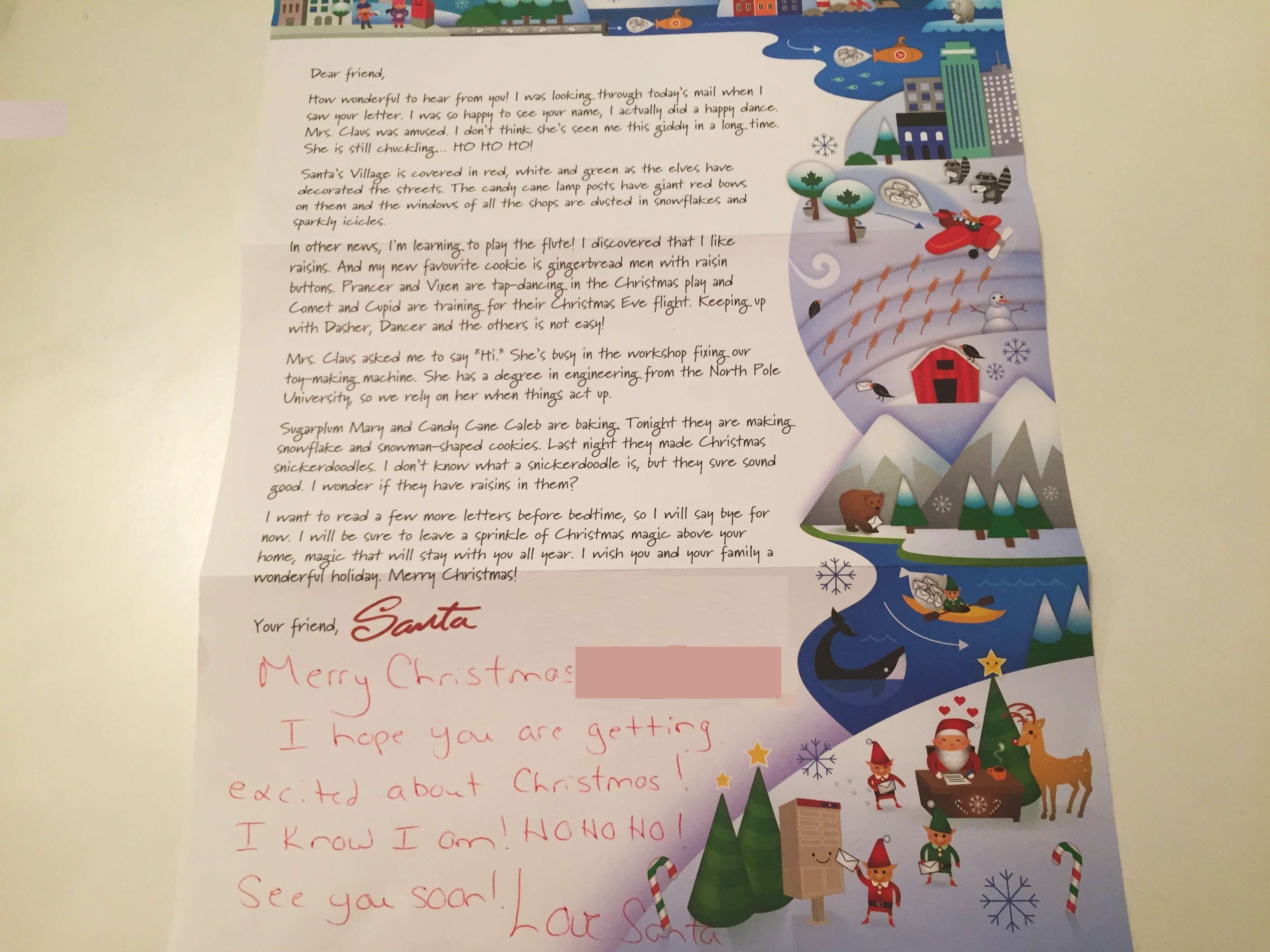 サンタクロースに手紙 を書こう！ 返事が来るって本当？手紙のテンプレート付き ‣ めかぶかあちゃんのどんどこ子育て