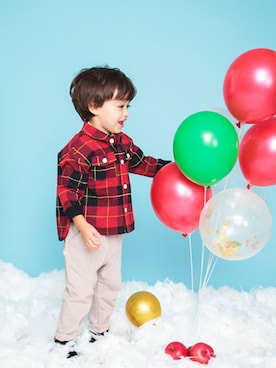 クリスマスの服装子供用でパーティーにも！クリスマスコーデの人気のおすすめランキングキテミヨ-kitemiyo