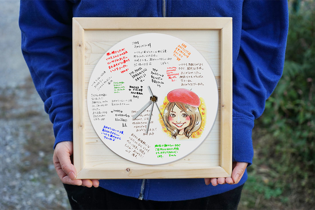 楽天市場 ウエディング 寄せ書き プレゼントの通販