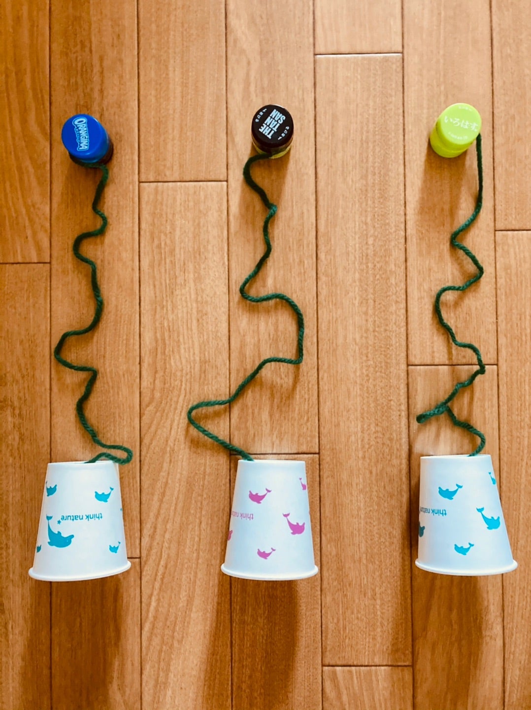 ペットボトルキャップを使った高齢者 デイサービス・老人ホーム 室内簡単レクリエーション・ゲーム - YouTube