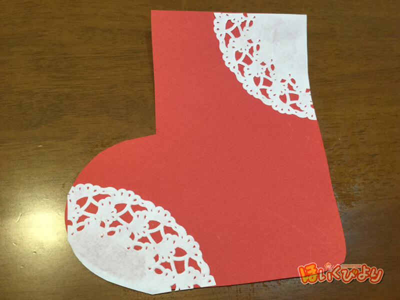 フェルトでくつした クリスマス用くつしたキット５００円以下の工作, 作って飾れる工作イベント工作キットの「たのつく」