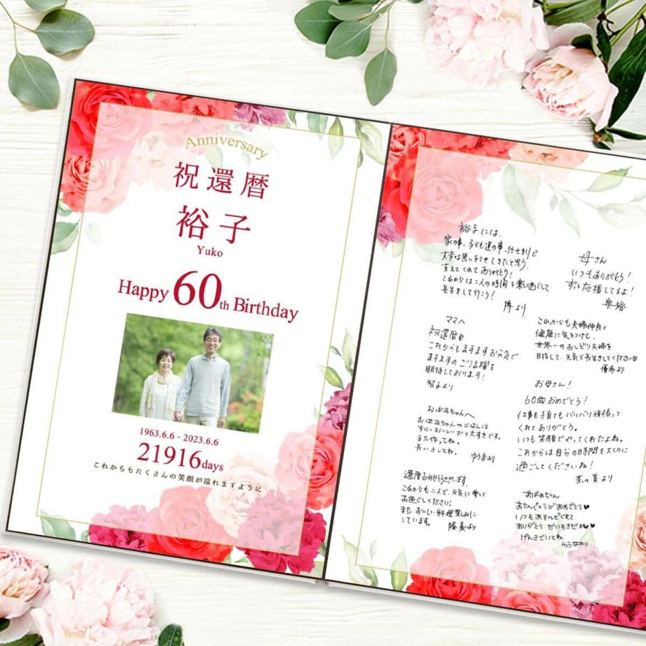 アクリルボードを使って還暦のお祝いを手作りした話岩永直子Designer