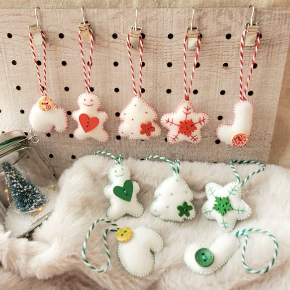 楽天市場 サンタ クリスマスオーナメント フェルトパーツ 2枚入り 手作り ピック 手芸貼り付け クリスマス飾りに！！ : BOON SQUARE-陽気な広場