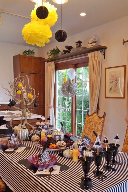 ＆デザインのス なハロウィンテーブルクロス 室内 屋外ダイニングデコ用の機械製ポリエステル長方 - Temu Japan