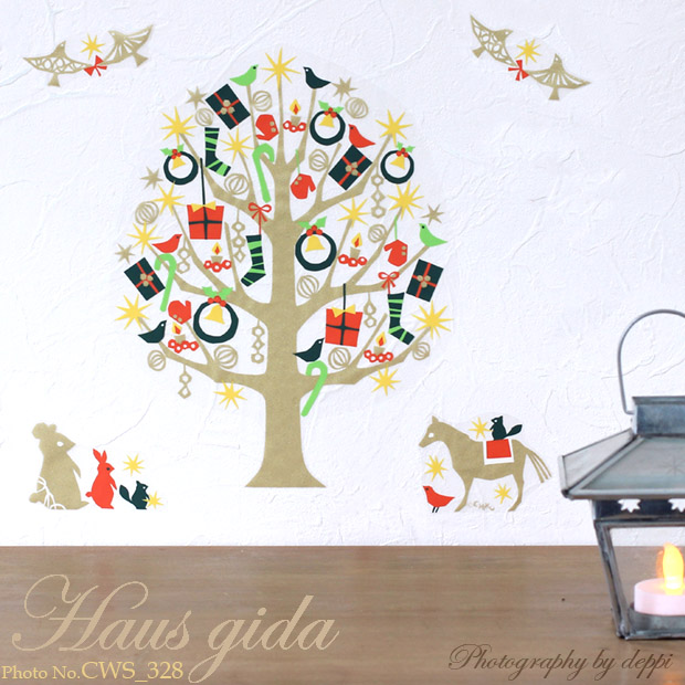 plusnao ウォールステッカー 壁紙シール 窓ガラス ウォールデコレーション クリスマス X'mas Merry Christmasクリスマスツリー サンタクロ : プラスナオYahoo!店 - 通販 - Yahoo!ショッピング