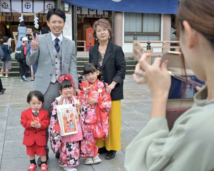 ☆七五三詣☆鹿児島縣護國神社