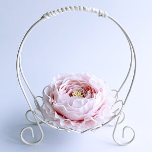 Amazon.co.jp: サーバーバスケット Lサイズ付き お手軽ローズのリングピロー手作りキット シャンパンゴールド 花嫁diy 結婚式リングボーイ リングガール 結婚祝い 持ち手つき カゴ お裁縫初心者向け ピローの素材：サテン : ホビ