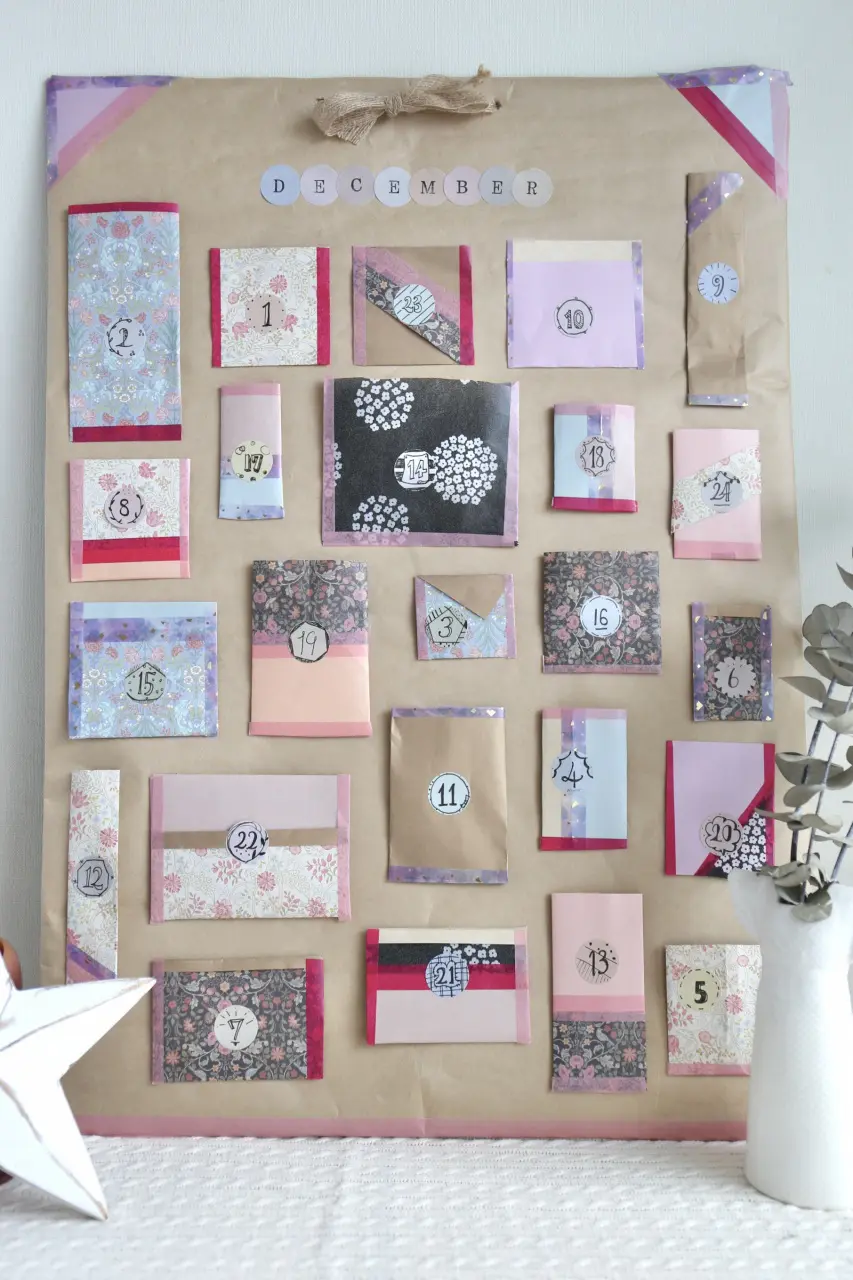 簡単！コーヒーフィルターで作るアドベントカレンダー３種nunocoto fabric