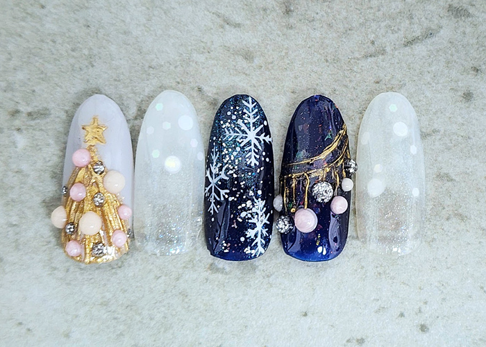 クリスマスやお正月のネイルは何にする？：ネイルサロンが提案する季節のネイルデザインビューティープレスマン