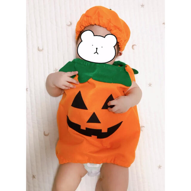 赤ちゃんでも着られる！可愛いハロウィンコスプレママリ