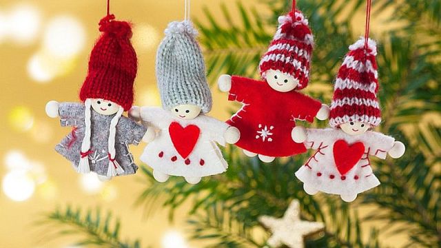 ニットカフェ かぎ針で編むクリスマスオーナメント : おさや糸店 岩倉市 名古屋市 小牧市 江南市 一宮市 春日井市 犬山市 稲沢市 北名古屋市 近隣