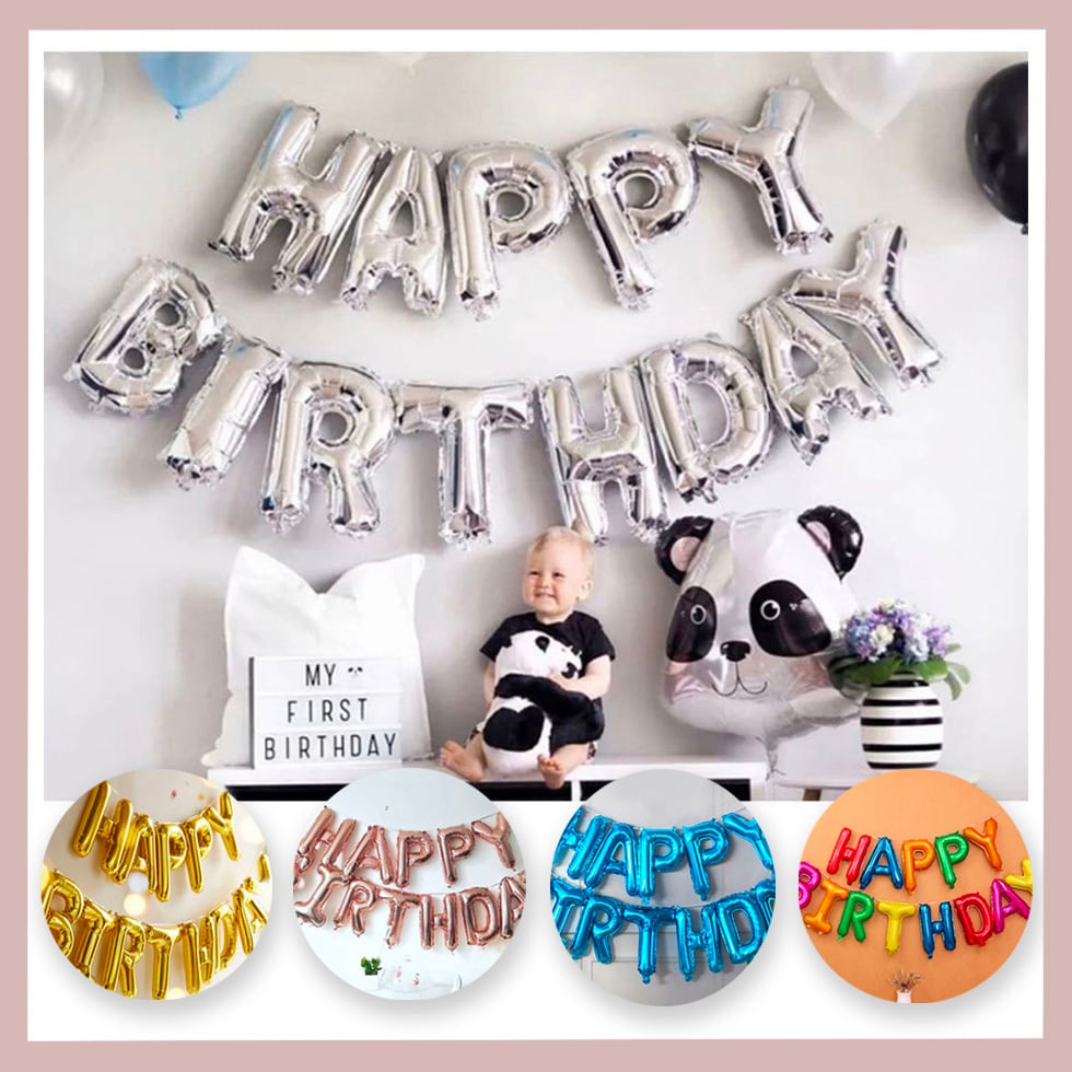 ガーランド HAPPY BIRTHDAY 誕生日 バースデー 飾り付けオーナメント パーティー 装飾 お誕生日 飾り 誕生日ガーランド 誕生日会おしゃれ ホームパーティー パーティーグッズ イベント デコレーション 女子会 ゴシック体