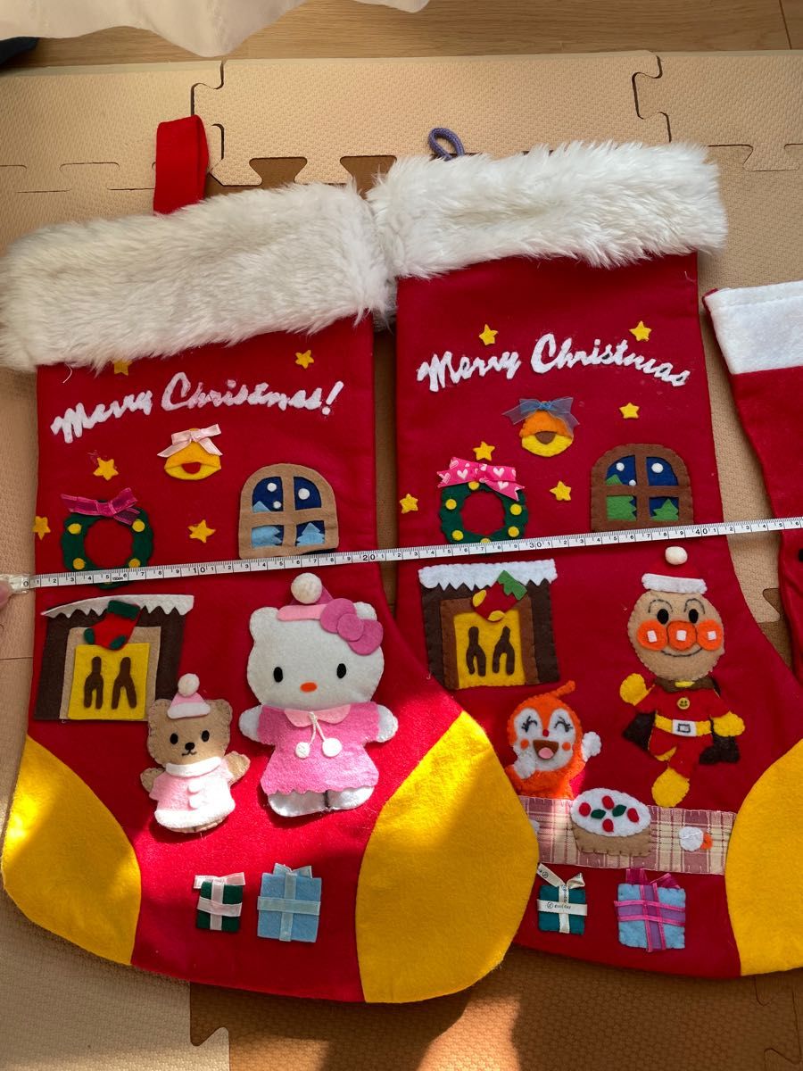 クリスマスブーツ ① 簡単な作り方 - 日がな一日 手仕事