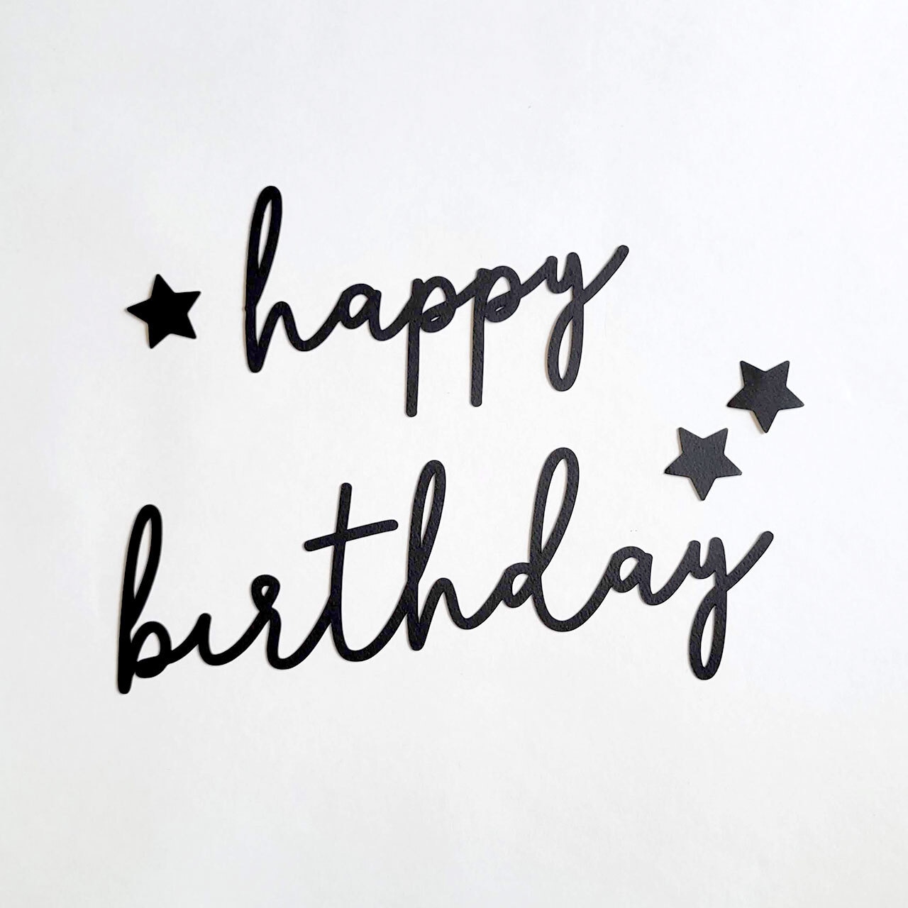 楽天市場 happy birthday 筆記体の通販