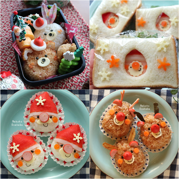 子どもが喜ぶクリスマスキャラ弁☆サンタクロースやトナカイなど可愛いキャラの作り方もご紹介暮らしニスタ