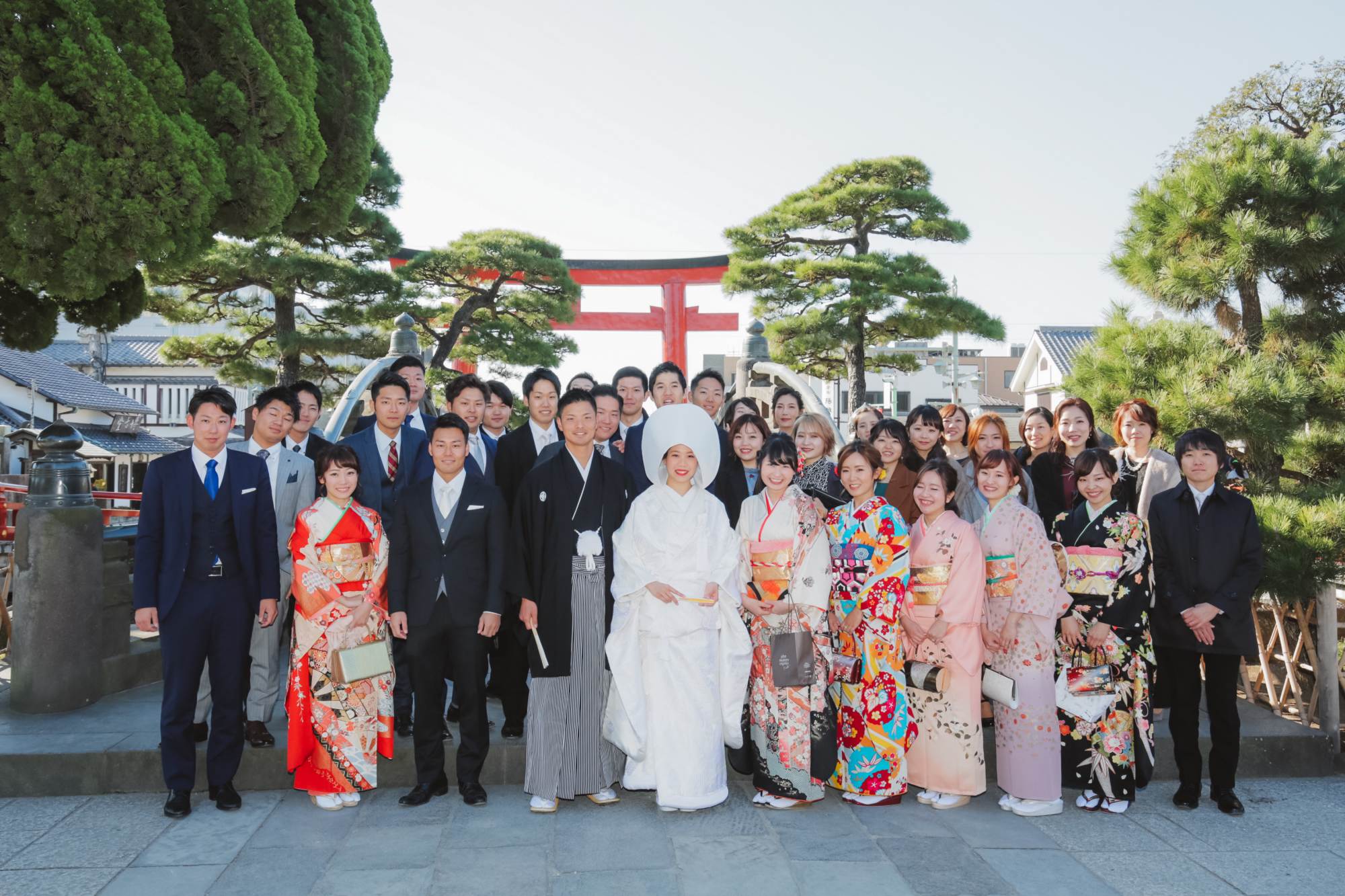 鶴岡八幡宮 結婚写真 - 結婚写真撮影