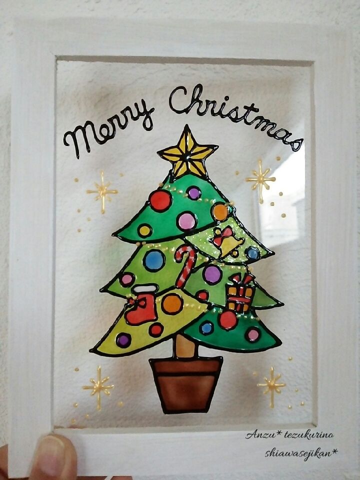 イベント用のステンドグラス風雑貨できました』